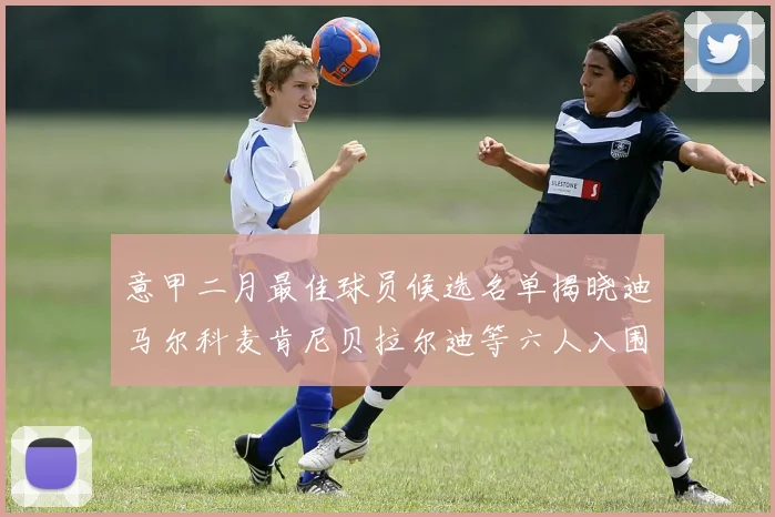 意甲二月最佳球员候选名单揭晓迪马尔科麦肯尼贝拉尔迪等六人入围